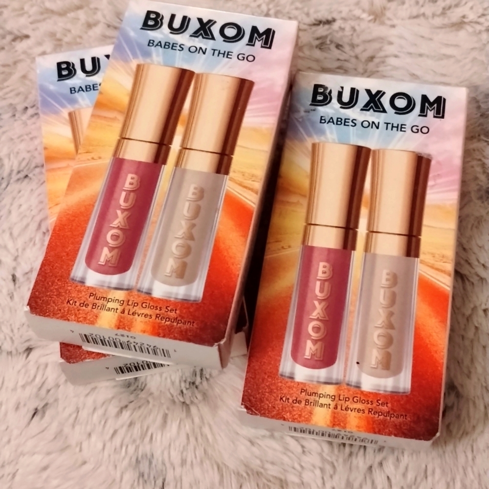 Buxom Babes on the Go lip gloss set